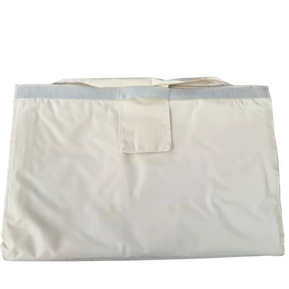 Giorgio Armani traveling garment bag beige